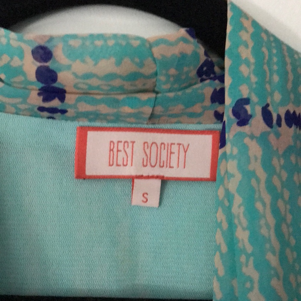 Best Society Turquoise Dress - Picture 4 of 4